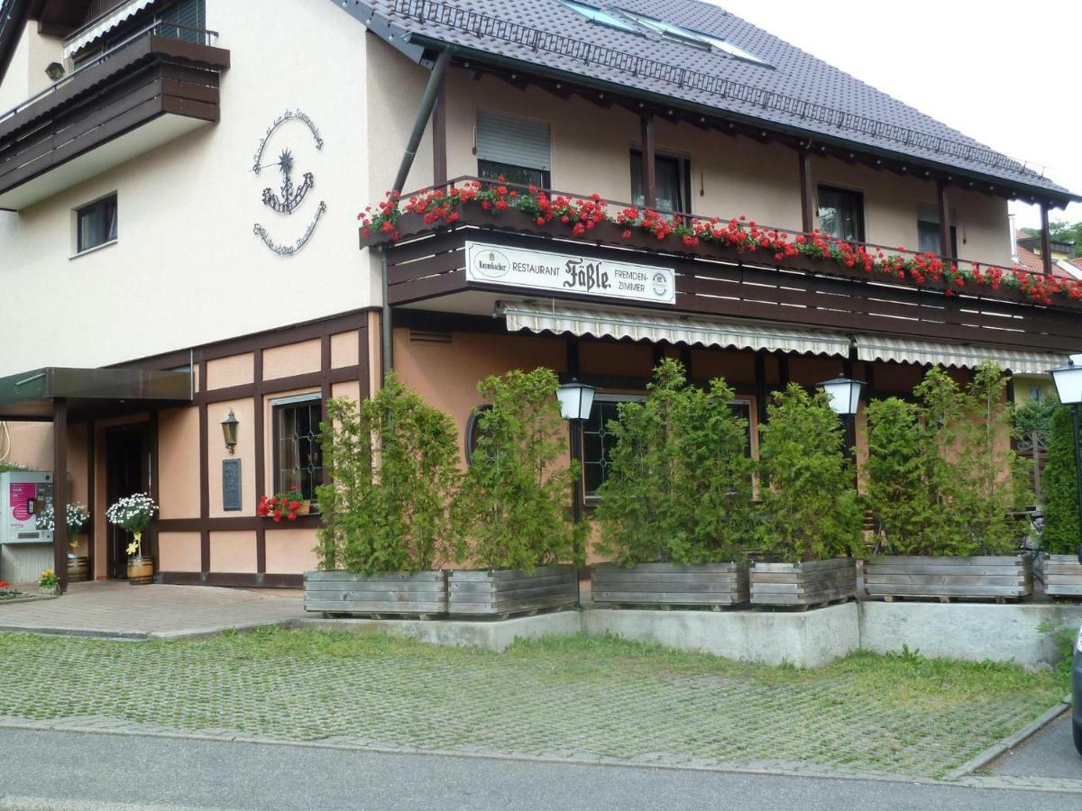 Gaestehaus Faessle Weinstadt Bagian luar foto